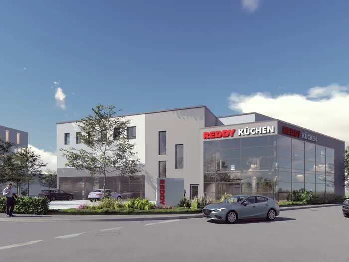 Gewerbekomplex V Landshut West – Visualisierung