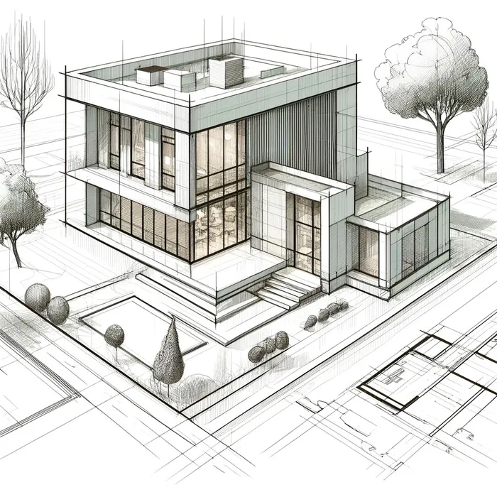 Planung des Bauvorhabens